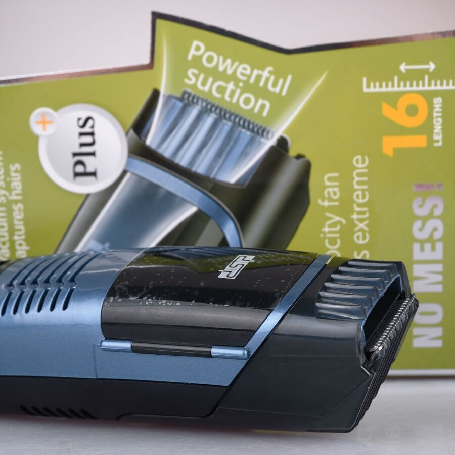 Vacuüm Baard Trimmer Professionele Haar Trimmer Stoppels Trimer Voor Mannen Elektrische Snor Grooming Kit Gezicht Groomer Trim Tool Set