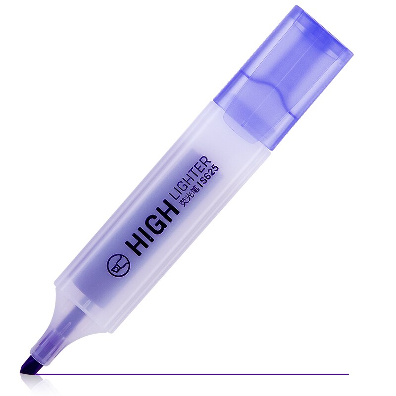 Rotulador subrayador de tamaño Jumbo transparente, para papel, copia de Fax, marcador de Punto, accesorios de oficina, suministros escolares, F070