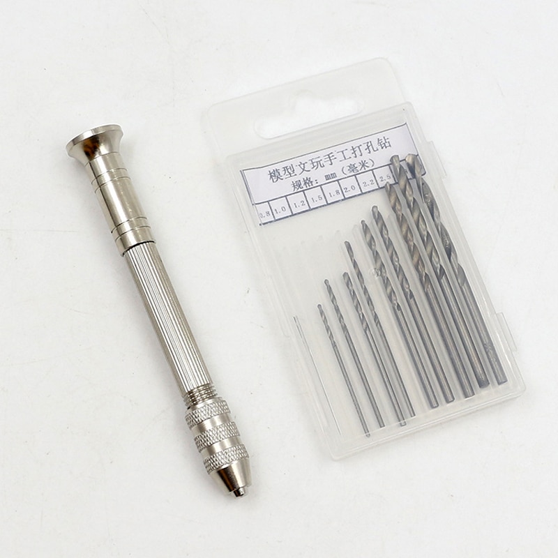 Metal Tool Product Miniatuur Model Gundam Boren Hand Boor Set Hobby Snijgereedschap Accessoire