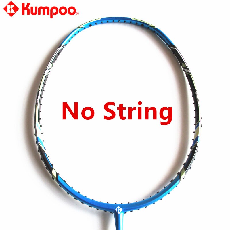 Kumpoo Badminton Racket Super Light 4U 80-84g Full Carbon Ball Control Racquet with 5 Colors L810OLB: K184