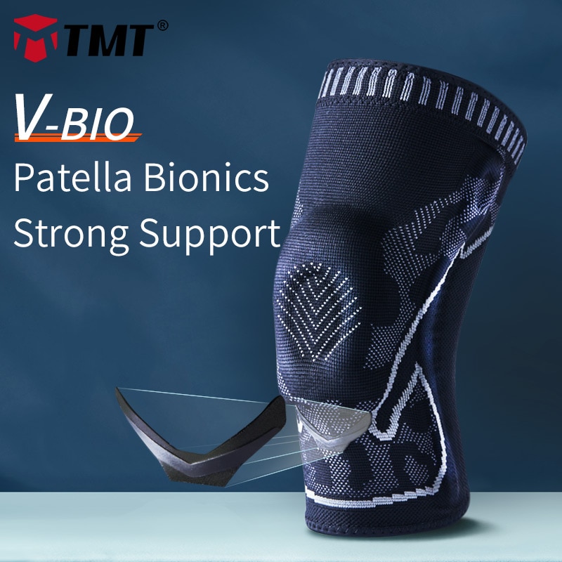 Tmt 3d knestøtte pute til sport leddgikt kneepads støtte volleyball vakt ledd basketball sykkel patella vakt beskytter 1pc