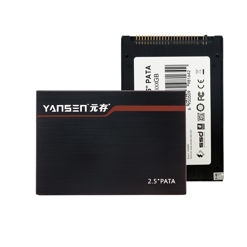 L Kingspec 44Stift 2,5 "PATA SSD 8GB 2,5 IDE fest Zustand Antrieb MLC Für HP Dell SAMSUNG Interne festplatten Festplatte
