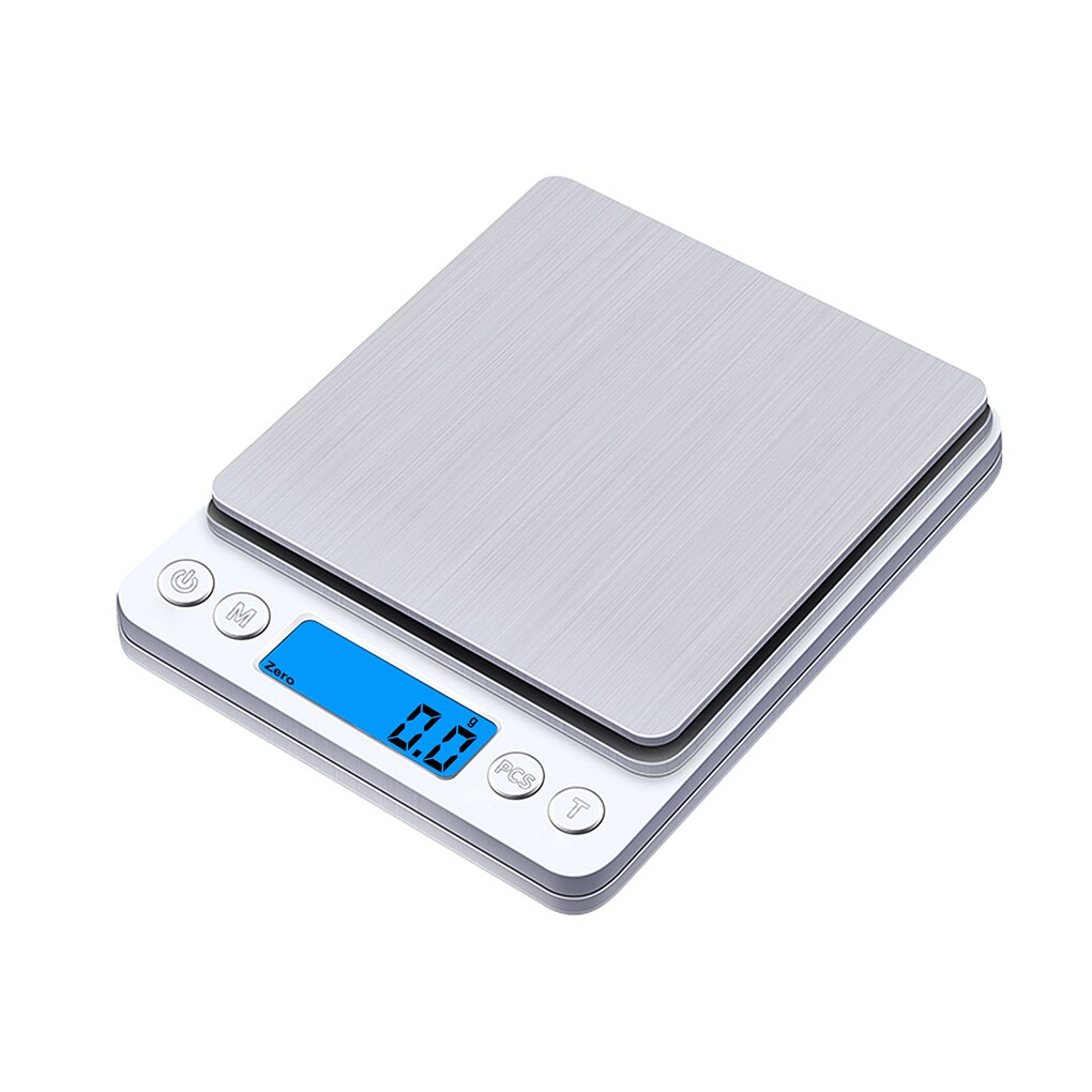 Kitchen Food Scale Fruit Vegetable Coffee Digital Scale Kitchen Weight LCD Display Precision For Jewelry Weighing Device 3kg/0.1: Default Title