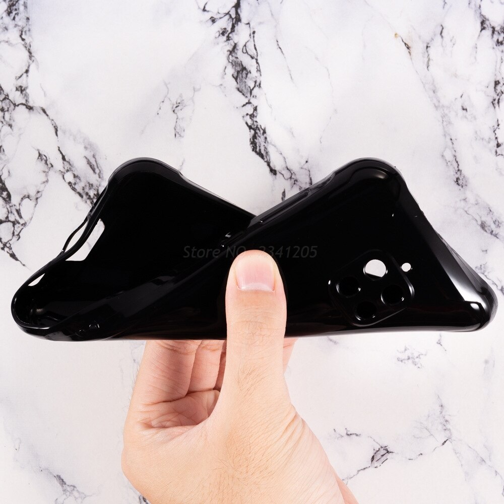 Caja del teléfono transparente para Blackview BV4900 Silicona Caso Anti-knock carcasa TPU negra suave para Blackview BV4900 Pro cubierta