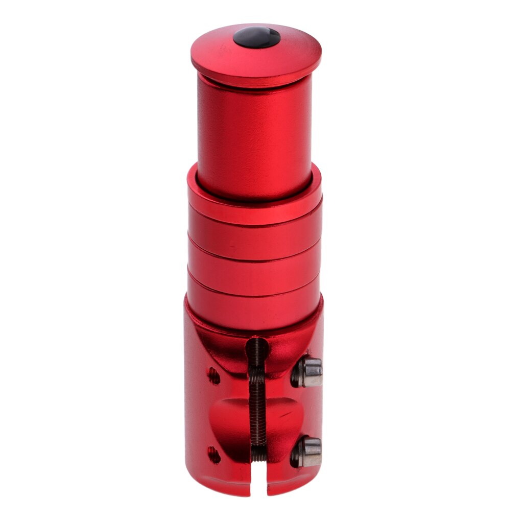 Mtb Mountainbike Stuur Vorkbuis Riser Rise Up Extender Head Adapter: Red