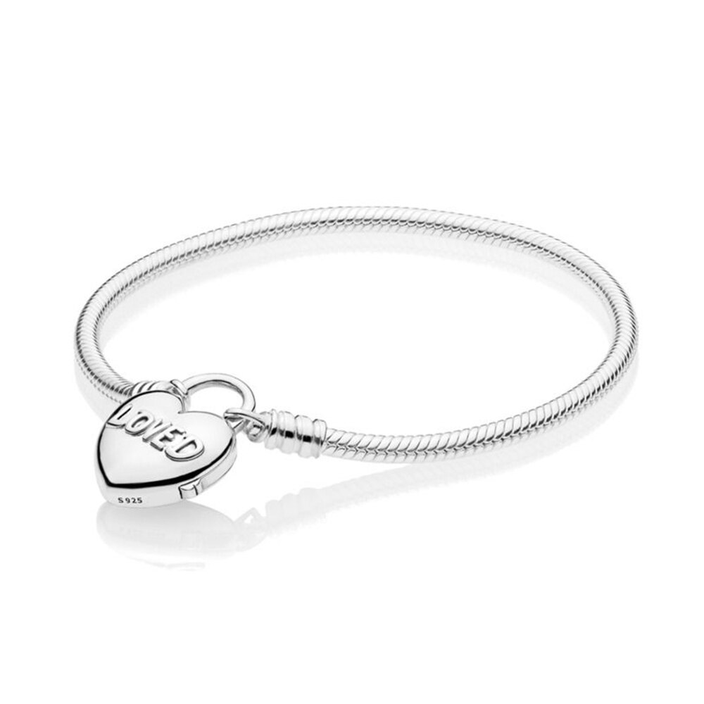 2019 NUOVO 100% 925 di Sterling Silver Valentino Rob Bot CLUB Dadi Scintillante Freccia Fascino Amato Clip di Cuore Del Pendente braccialetto Regalo: 17cm