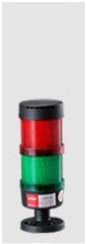 Stack Lamp Industrial Emergency Light LED Warning Light Industrial Light Tower DC12V/24V AC110V/220V/380V without Buzzer: 2Layers 12V no BUZ