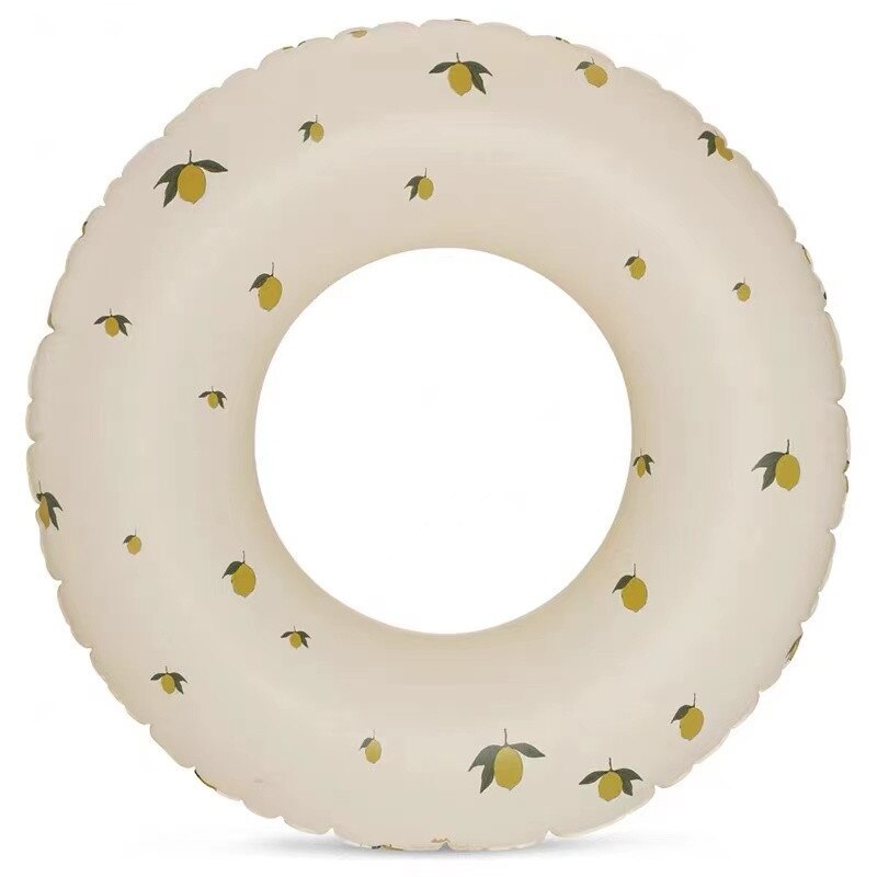 Baby Zwemmen Ring Ins Stijl Cherry Olijf Drijvende Ring Kinderen Oksel Ring Kleuraanpassing Reddingsboei Zwembad Water Speelgoed: Olive big