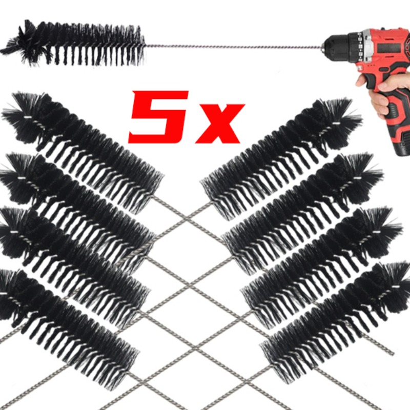 Cepillo de limpieza de depósito de carbono para válvula de coche, herramientas de limpieza de entrada de aire del motor, cepillo de cilindro de cámara de combustión, cepillo de nailon reutilizable