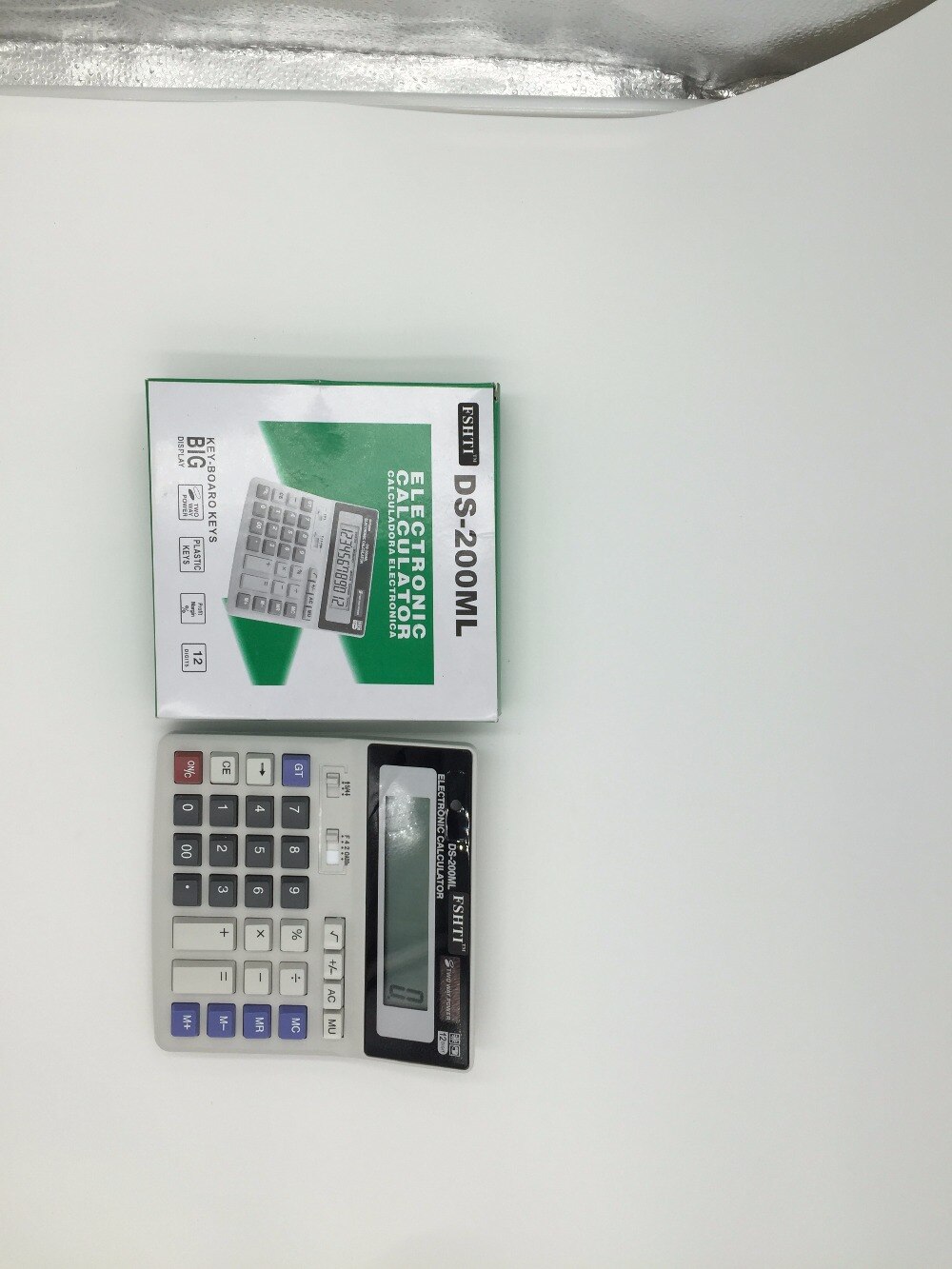 Grote Knoppen Kantoor Rekenmachine Grote Computer Sleutels DS-200ML Muti-Functie Computer Knoppen De Elektronische Rekenmachine