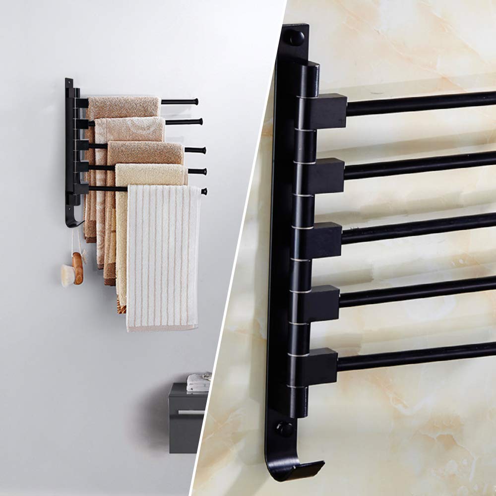 Matt svart håndkleholder porte servetter salle bain kjøkken bad toalha banheiro toallero adhesivo håndklestativ tilbehør