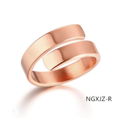 Zilveren gladde ring voor mannen of vrouwen, mooie ringvinger sieraden ngxjz: Ngxjz-r