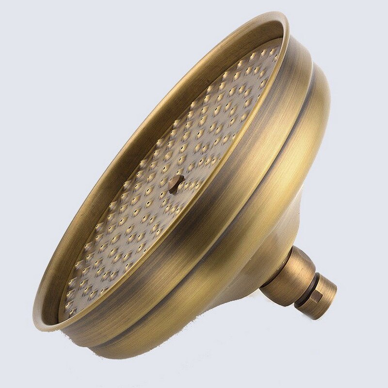 Antike Bronze- Durcheinander Duschkopf oben Über Kopf Wasserspar Badezimmer Dusche Spritzgerät Regendusche Köpfe Ksh009