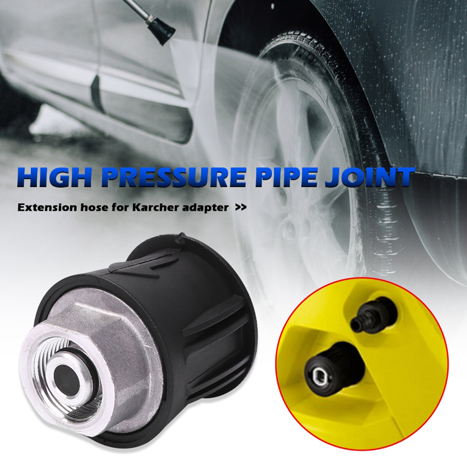 High Pressure Washer Hose Adapter M22 Connector Converter Power Washer Fitting for Washer Hose Accessories