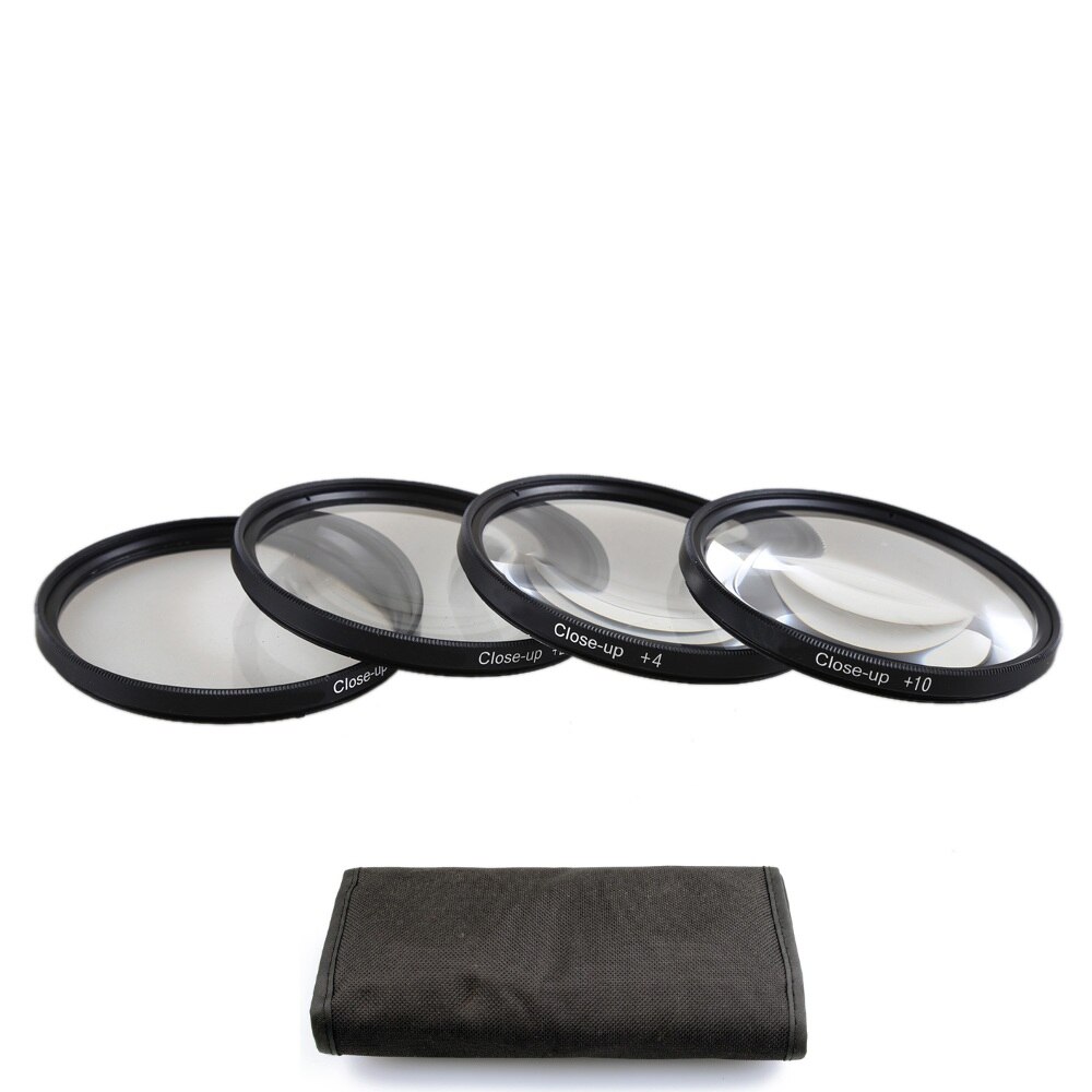 Lightdow 7 in 1 Lens Filter Kit Close Up +1+2+4+10 UV CPL FLD Filter for Cannon Nikon Sony Pentax Olympus Leica Camera Lens