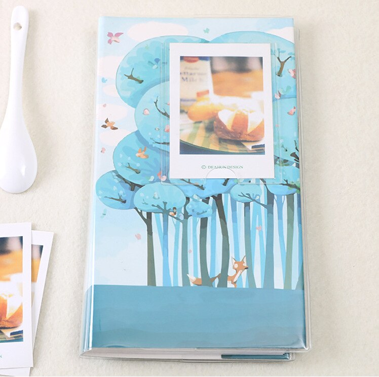 Los Fick – Album Photo avec 84 pochettes, coloré, pour Fuji Instax Mini 7s 8 25 50s: Fox