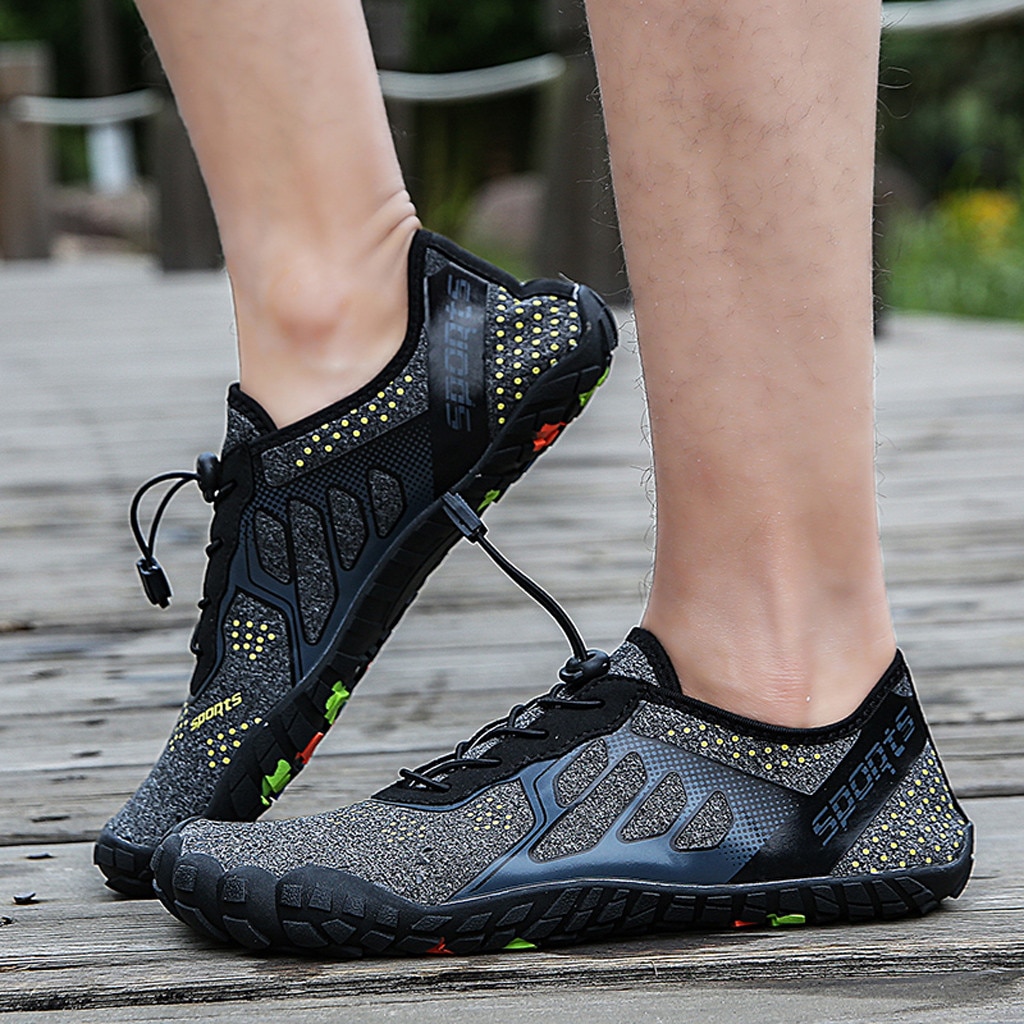 Zapatos de agua deportiva para hombre y mujer, calzado informal de malla para exteriores, para playa, descalzos, de secado rápido, para natación, n. ° g4