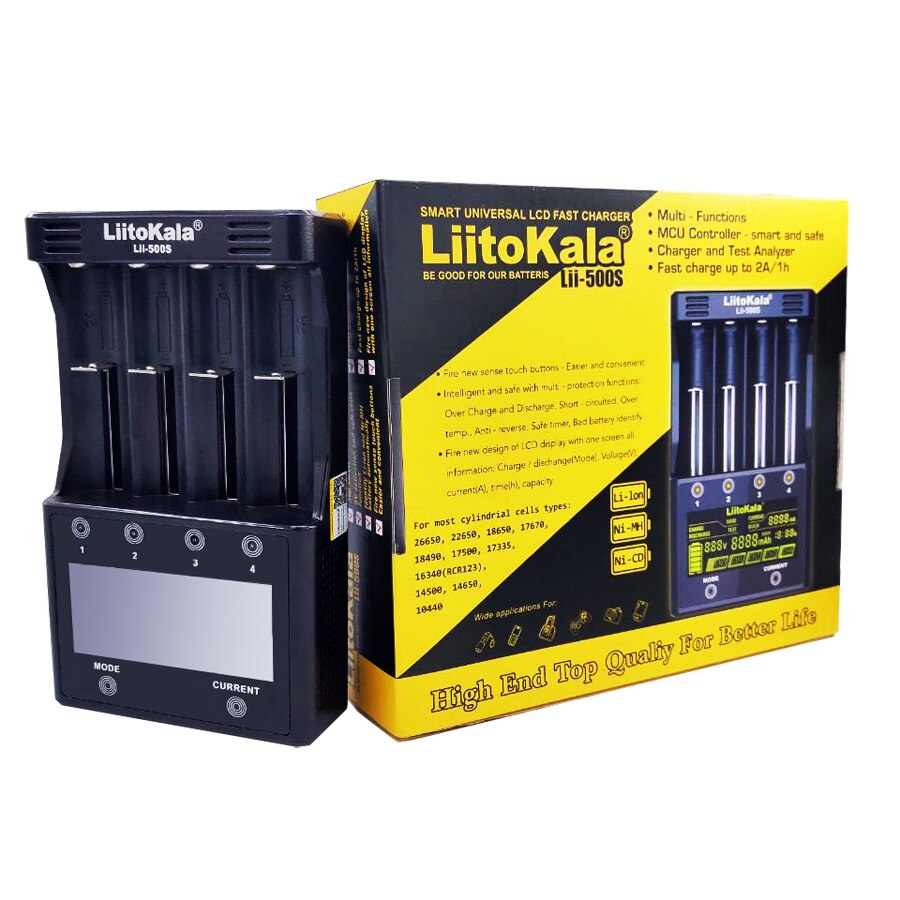 LiitoKala Lii-100B lii100 lii202 lii402 lii500 lii600 lii-500s Battery Charger