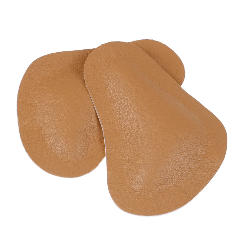 1 un par de cuero ortopédico, soportes de arco, plantillas para antepié para mujeres, zapatos de tacón alto, cojín de masaje, Media yarda almohadillas de zapato Liners