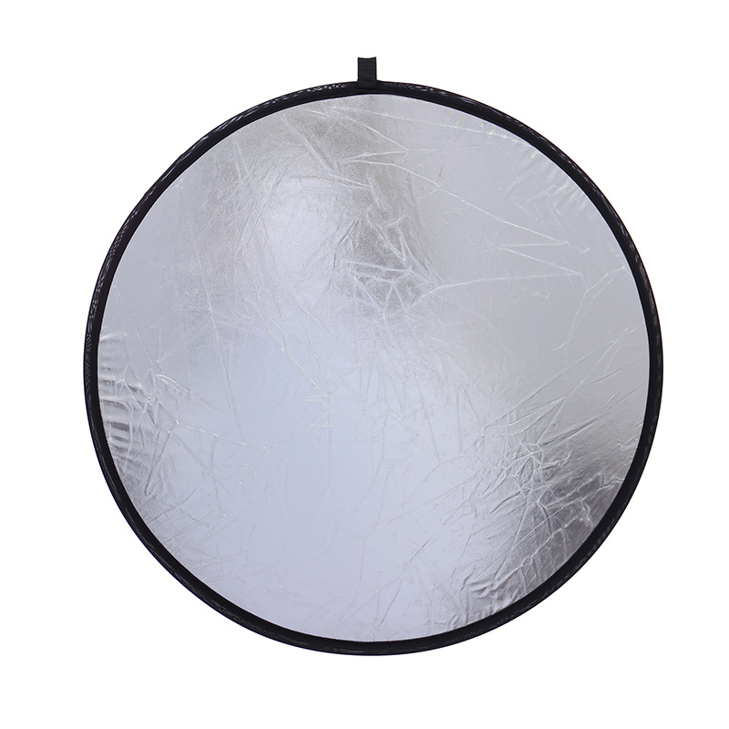 Portable Collapsible Light Round Photography Reflector for Studio Multi Photo Disc Outdoor studio reflector 60cm Durable