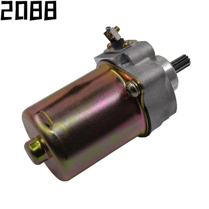 Motorcycle Engine Electric Starter Motor For Qingqi Suzuki QS110 FD110 110cc Engine Spare Parts