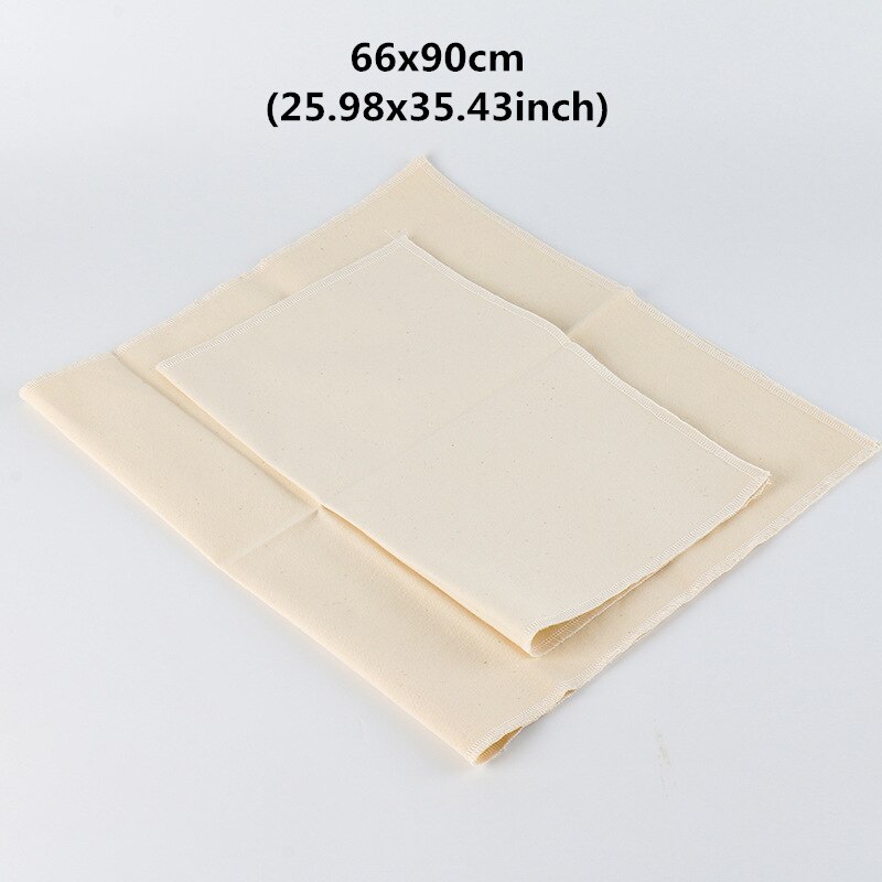 Pain Fermentation rotin panier imperméabilisation pays pain Baguette pâte paniers conteneur de stockage panier en osier fournitures: 90 66cm Cloth