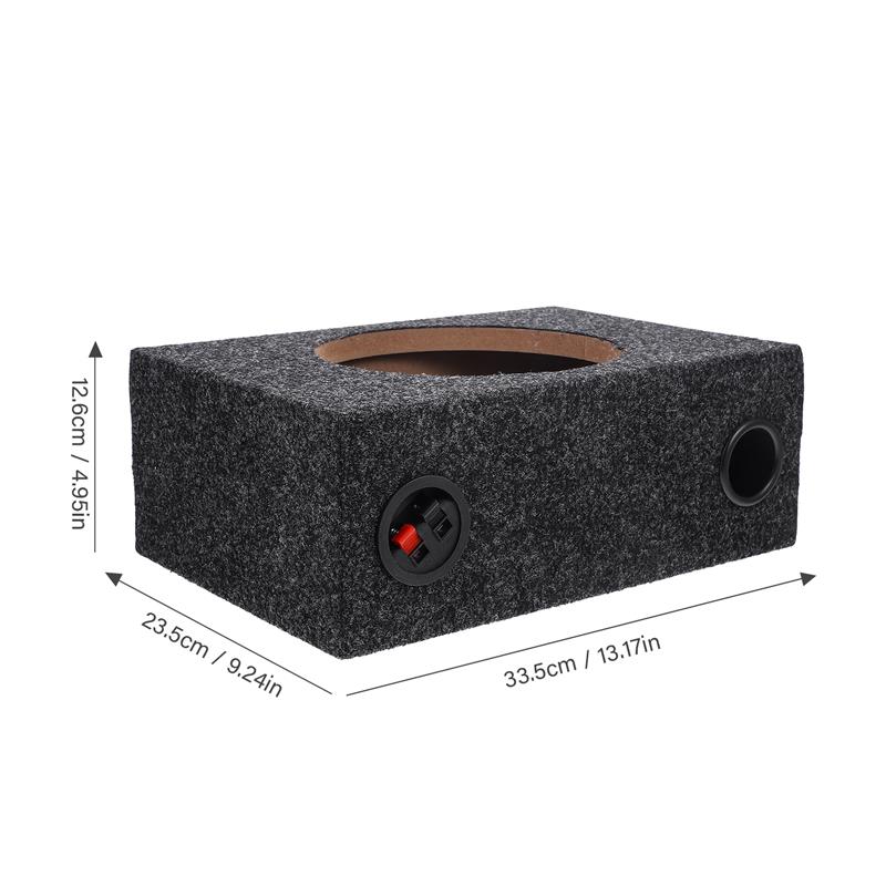 Sub Box Single Cab Sub Box 8 Inch Car Subwoofer Enclosure Car Speaker Supply Sub Box Replacement DIY Universal Enclosures Boxes