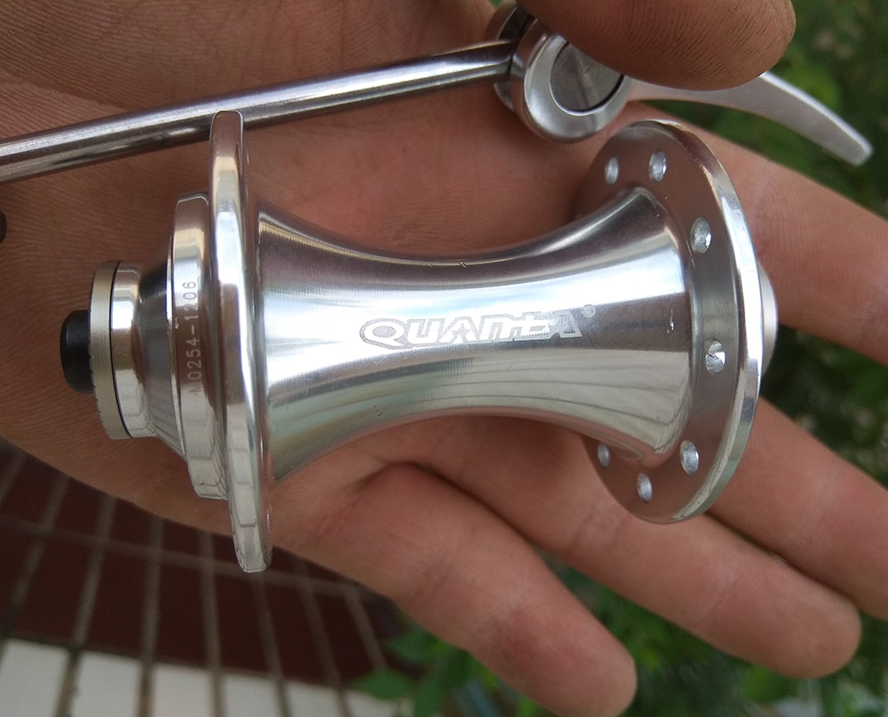 QT 20 hole front bicycle hub quick release fold bike road bike hub