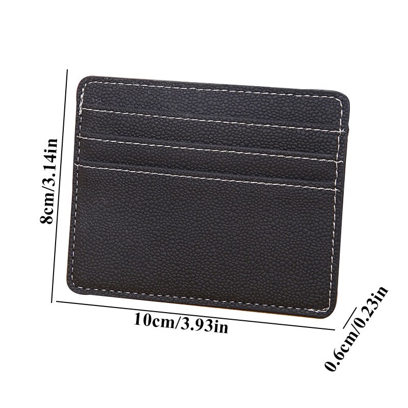 1pc Card Holder Slim Bank Credit Card ID Cards Coin Pouch Case Bag Wallet Organizer Women Men Thin Business Card Wallet