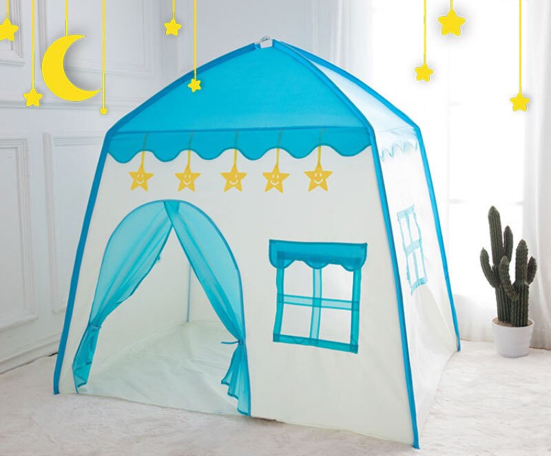 Kids Indoor Outdoor Castle Tent Baby Princess Game House Flowers Blossoming Boy Girl Oversized House play Wigwam mats