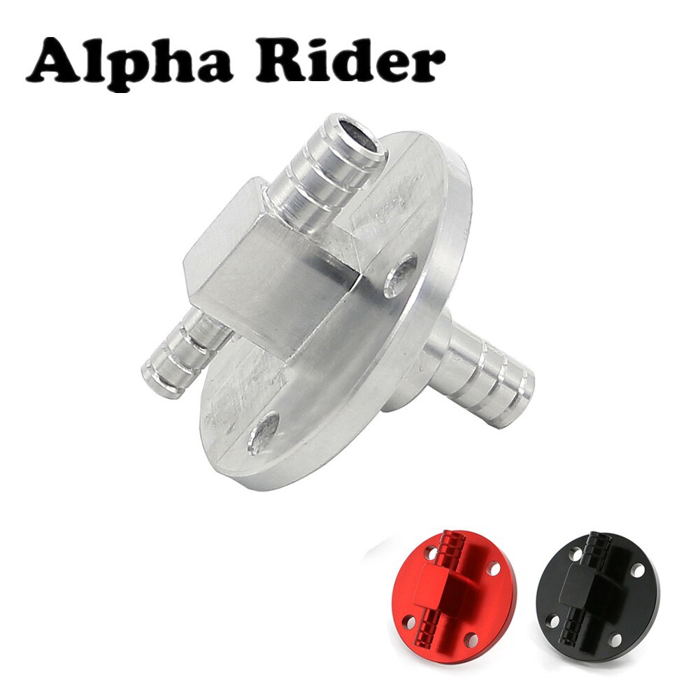 ATV Parts Billet CNC Aluminium Fuel Pickup Pick Up Gas Pump Tank For Yamaha Rhino 660 450 Carb Black Silver Red