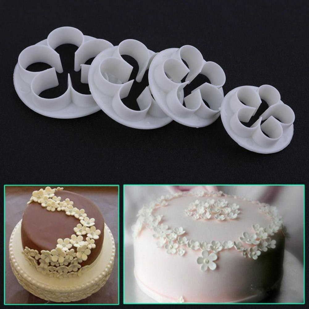 10 Stks/set Bakken Set Cakevorm Set Bloem Taart Decoreren Gereedschappen Keuken Bakken Molding Kit Maken Mould Voor Cookie Bakvormen