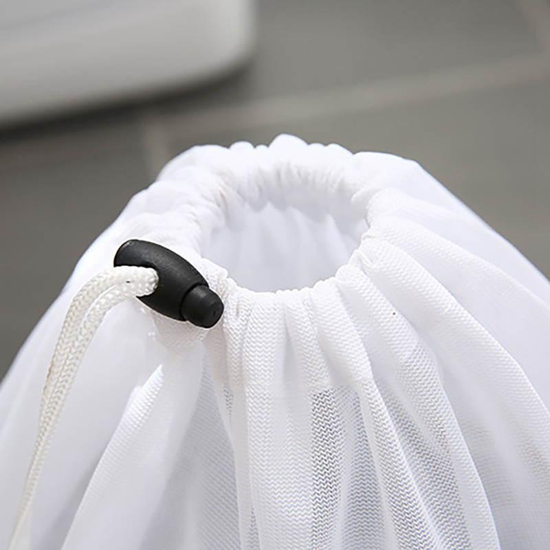 4 Size Grote Wassen Netto Zakken Duurzaam Fijne Mesh Waszak Met Afsluitbare Trekkoord Voor Fijne Kledingstukken Lingerie Sokken Bras