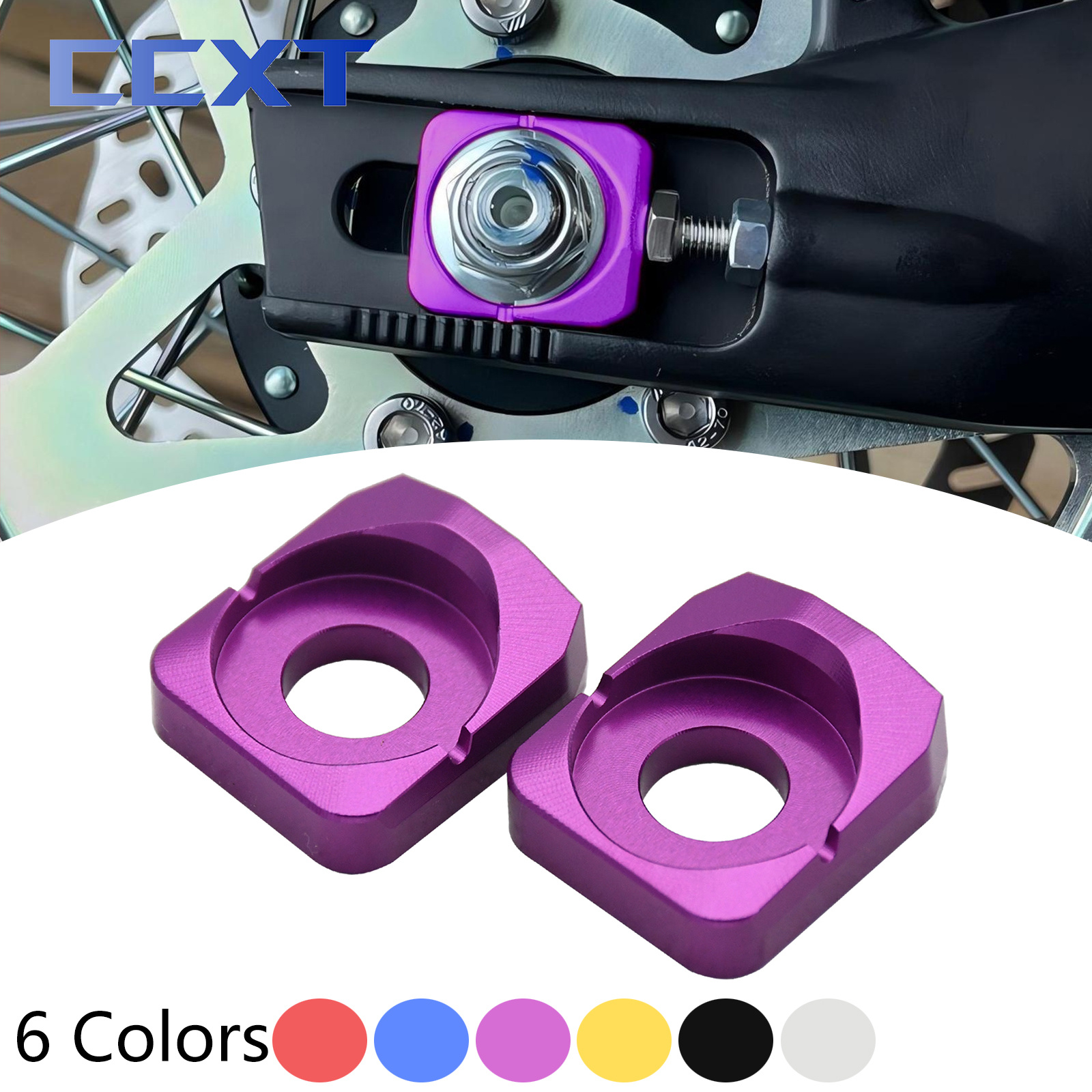 Motorcycle Chain Adjuster Chain Block For Sur-Ron Sur Ron Surron Light Bee S & Light Bee X Electric Motocross Universal Parts