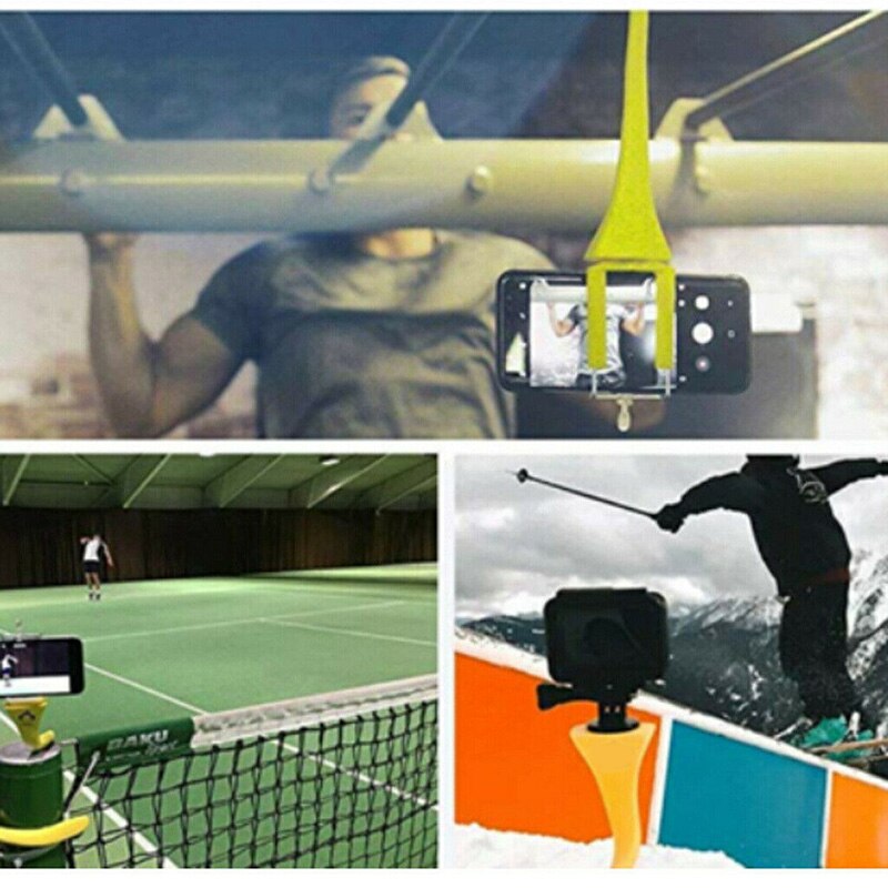 5 farver fleksibel selfie stick til smartphone multifunktion trådløs bluetooth stativ abeholder til kameratelefon bilcykel: 06 tilfældig en