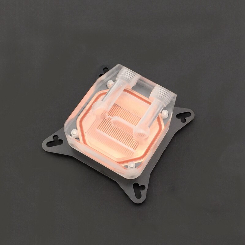 Gpu Water Block Cooling Double Channel Of Copper Column Video Graphics Card Water Cooler Radiator 0.4Mm