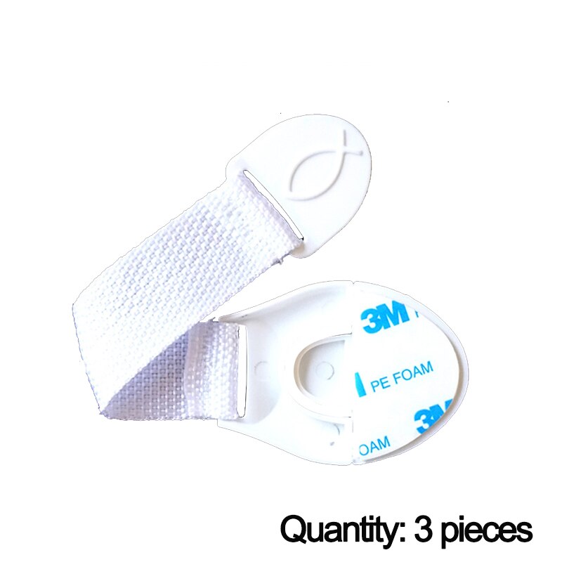 3/5/10pc bebê segurança proteção bloqueio plástico criança armário de travamento de crianças travando de portas gavetas produtos de segurança do bebê: white3