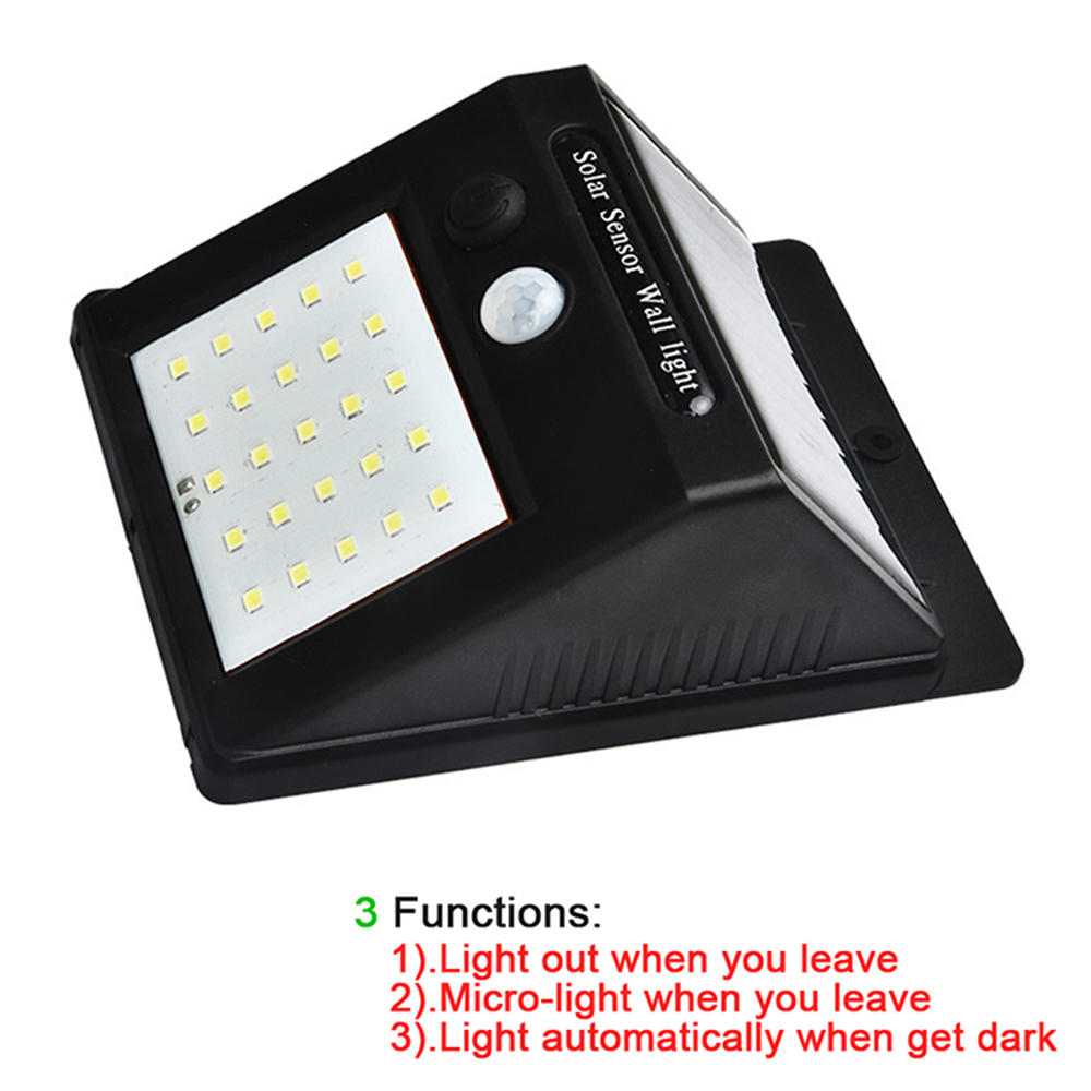 Waterproof 20 LED Solar Lights Motion Sensor Wall Light LED Solar Power Lamp Energy Saving Outdoor Garden Yard Lamps: changeable
