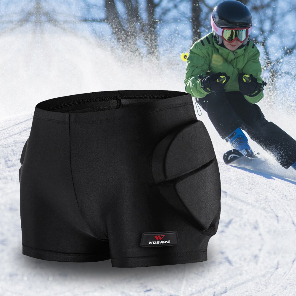 Kids Beschermende Padded Shorts Snowboard Protector Hip Padded Shorts Voor Hip Butt Staartbeen Snowboarden Schaatsen Skiën