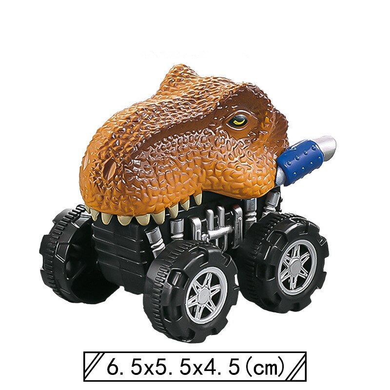 Kids Dinosaur Car Toy Big Size Dinosaur Transport Cars for Boys Jurassic World Game Interactive Montessori Toys for Toddlers: Tyrannosaurus Rex