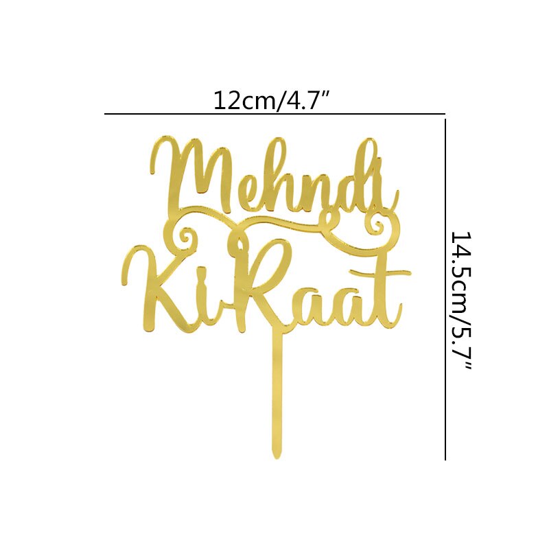 Eid Mubarak Acrylic Cake Topper Gold Castle Moon Cupcake Topper For Hajj Ramadan Mubarak Kareem Cake Decorations Baking Supplies: C03