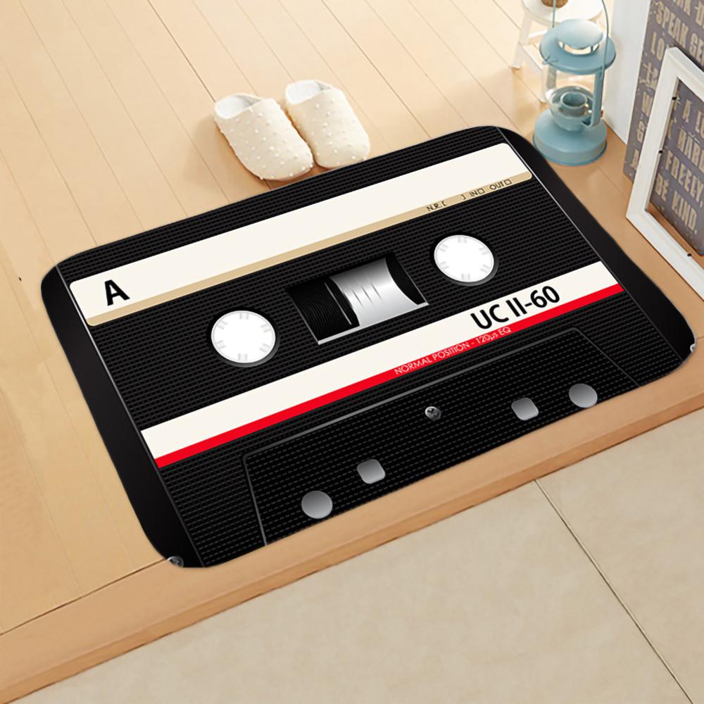 3D Home letter Print Doormats Rectangle Non-Slip Door Mat Bedroom Kitchen Entrance Print Floor Mat modern Door Mats: 06