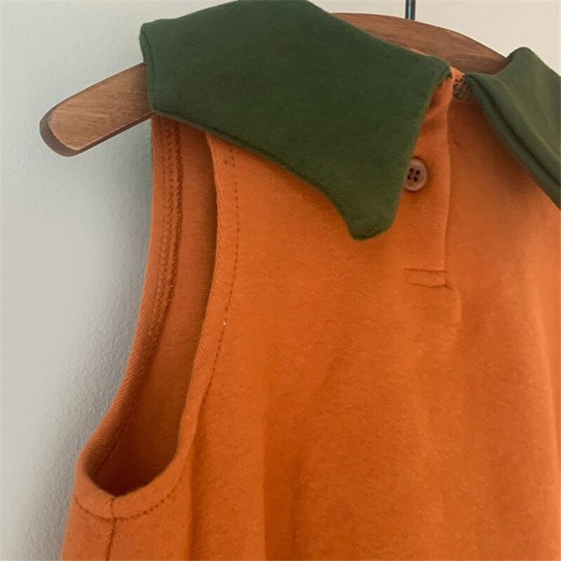 MILANCEL 2021 primavera bambino corpo carino Pumkin bambino ragazze completo da uomo bambino ragazzi corpo con cappello