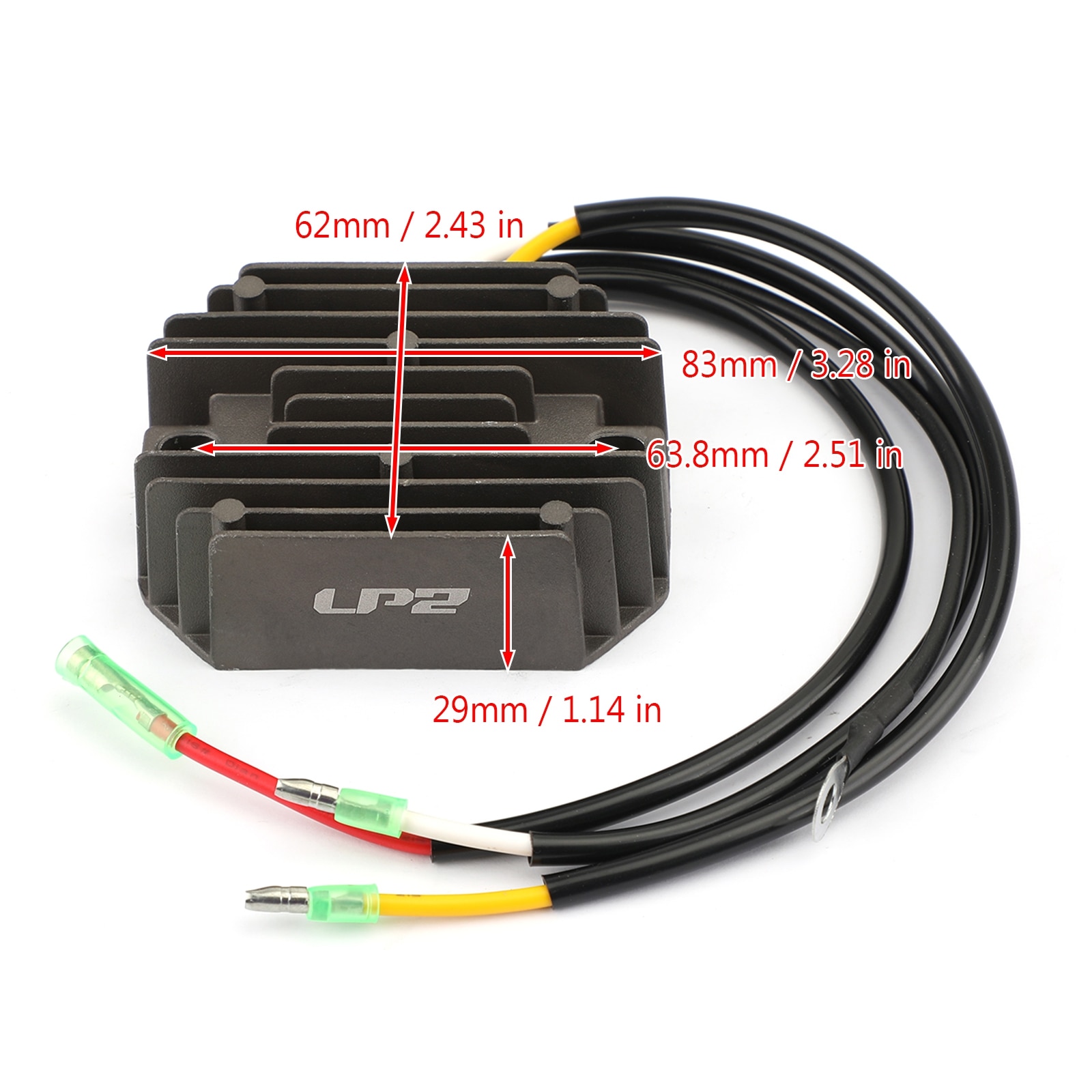 Areyourshop för tohatsu mfs 15c mfs 20c mfs 15d mfs 20c mfs 20 4- stroke 15hp 20hp utombordare spänningsregulator likriktare