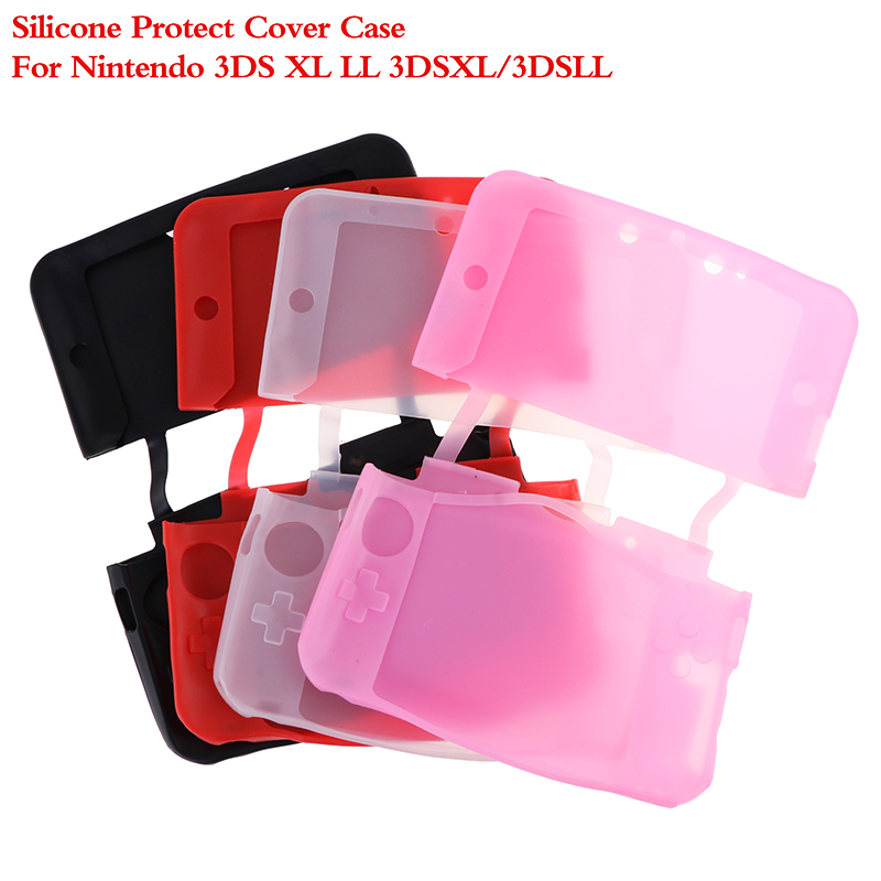 Rubber Silicone Cover Case Voor Nintendo 3DS Xl/Ll Console Beschermende Huid Shell