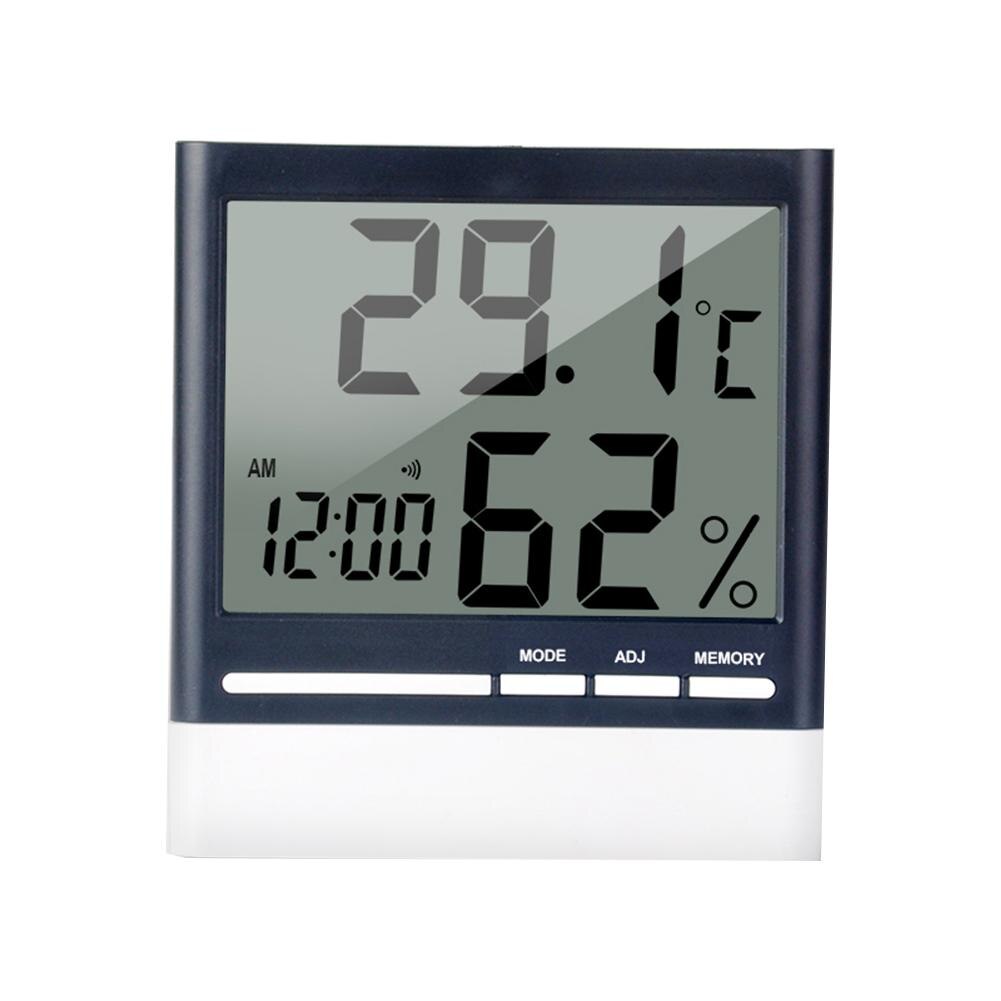 Multi-Gebruik Thermometer Hygrometer Automatische Elektronische Temperatuur-vochtigheidsmeter Functioneel En Praktisch Duurzaam
