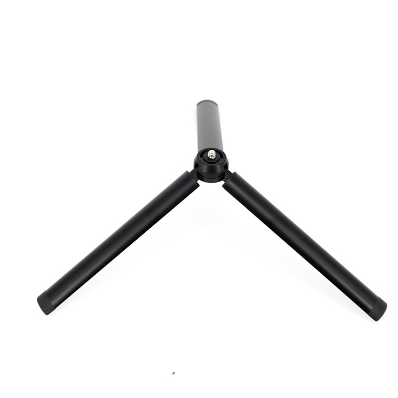 DOITOP Mini Alloy Table Tripod Leg for Zhiyun Smooth Q Crane Tripod Head 1/4 Screw Selfie Stick Tripod for Cameras Smartphone A3