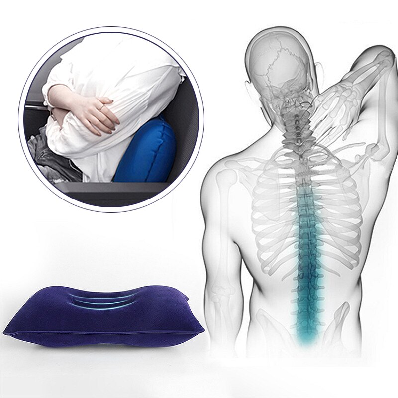 Car Pillow Waist Back Seat Support Lumbar Backrest Office Auto Waist Pad Cushion Car Accessories Travel Pillow Seat Home Pillow