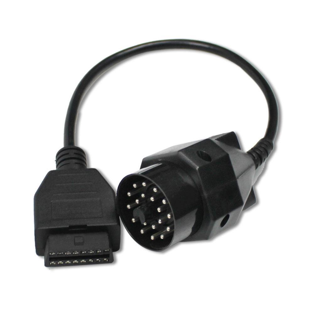 1Pc OBD OBD II Adapter Für BMW 20 Stift Zu OBD2 16 Stift Buchse E36 E39 X5 Z3 für BMW 20Stift Neue