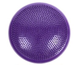 Opblaasbare buis + balanceren bal yoga massage kussen balancing pad soft balancing wiel versterken